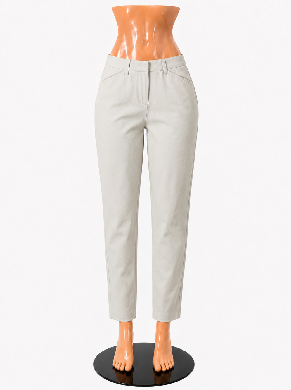 White House Black Market The Slim Ankle Pants Curvy Fit Size 2 Gray